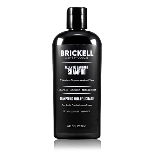 Brickell Men's Champú para aliviar la caspa para