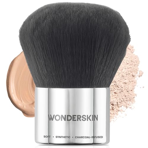 Brocha Kabuki Wonderskin – Brocha redonda para