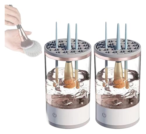 Brushly Pro - Limpiador de brochas de maquillaje,
