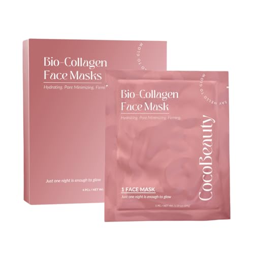 COCOBEAUTY Mascarilla facial de colágeno