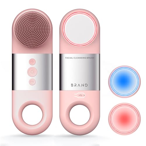 Cepillo facial eléctrico de silicona con 3 niveles
