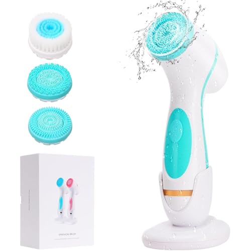 Cepillo de limpieza facial eléctrico 3 en 1 con 3