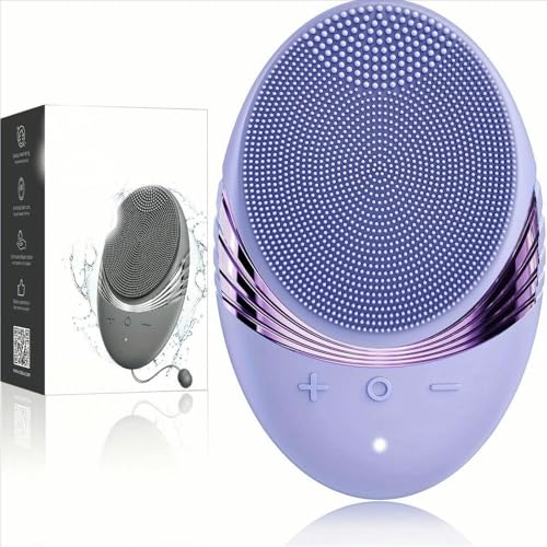 Cepillo de Limpieza Facial de Silicona Recargable