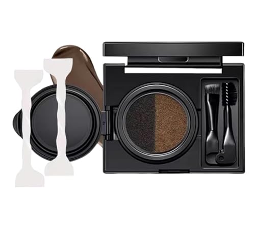 Crema para cejas y delineador de ojos con sello,2