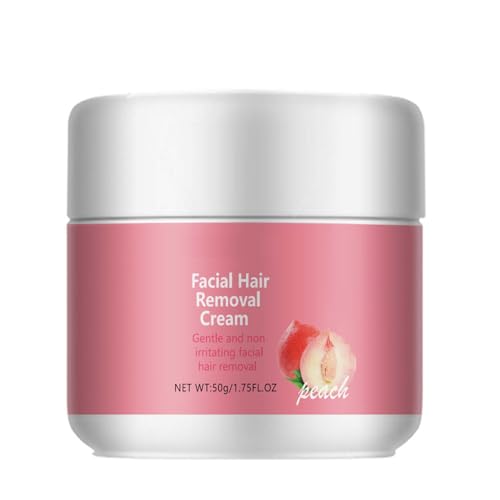 Eliminador de vello facial para mujeres, crema de
