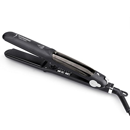 Profesional vaporizador alisador y rizo, pelo