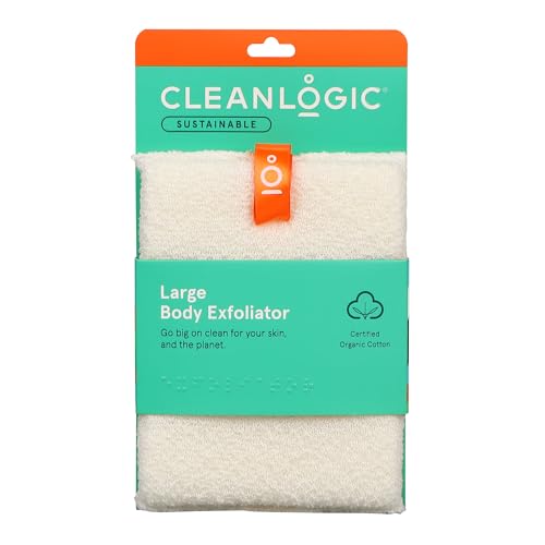 Cleanlogic Exfoliante corporal de algodón