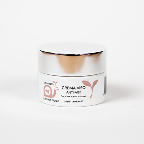 Crema facial baba de caracol 70%, ácido