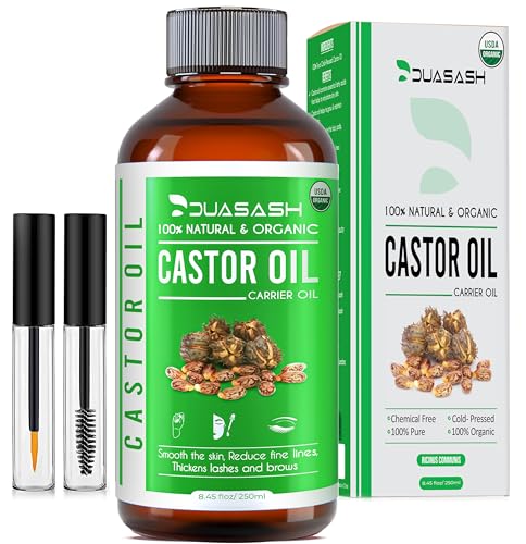 Duasash Aceite de Ricino para Pestañas y Cejas