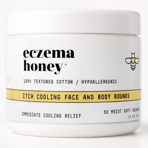 ECZEMA HONEY Itch Cooling Face & Body Rounds,