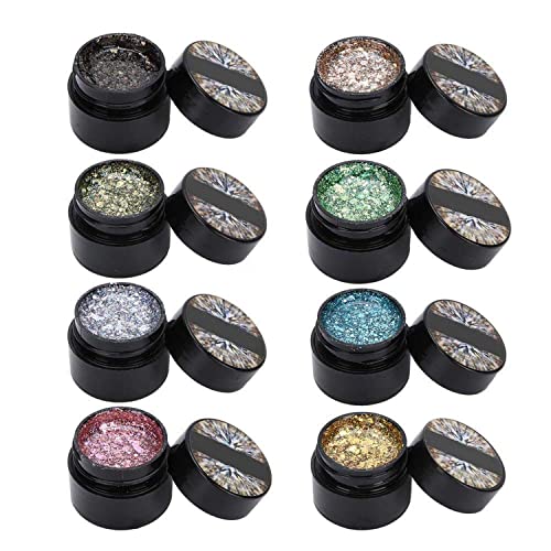 Esmalte de uñas de Gel de diamante brillante, Gel