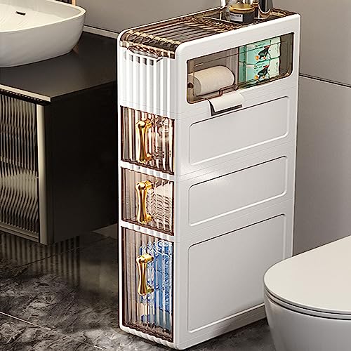 Estantes de almacenamiento de baño, impermeables,