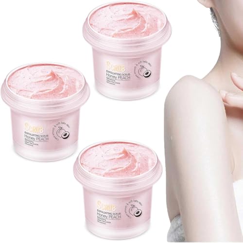 Exfoliante corporal iluminador de melocotón