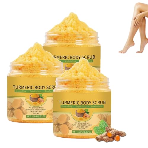 El Exfoliante Corporal de Cúrcuma, un exfoliante