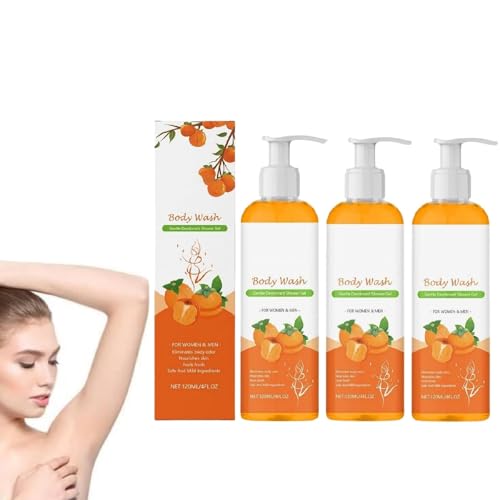 Gel De Ducha De Caqui, Gel Para Eliminar El Olor