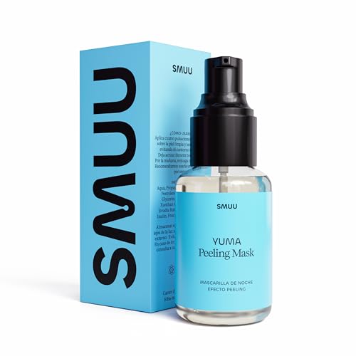 Gel Exfoliante Facial Yuma, Mascarilla de Noche de