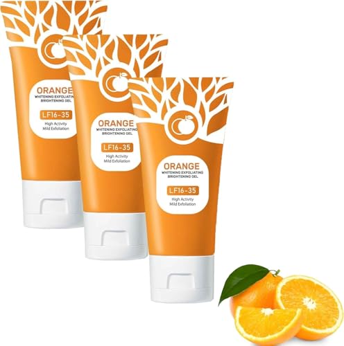Gel exfoliante de naranja, exfoliante facial de