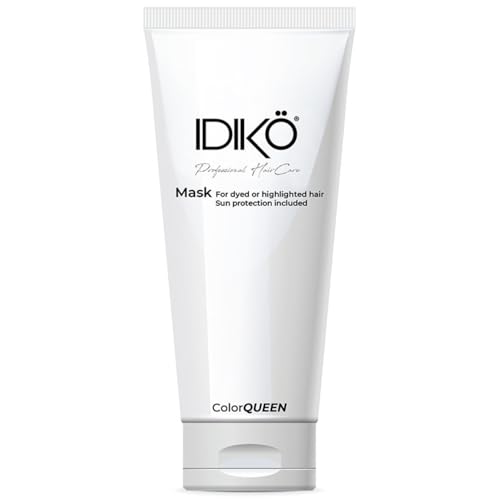 IDIKÖ Mascarilla Pelo Teñido 200ml, Protege el