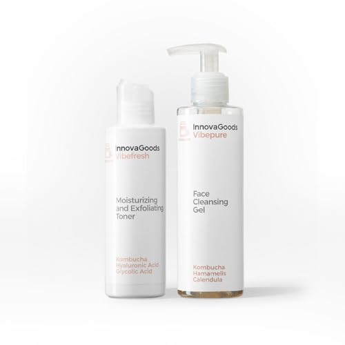 InnovaGoods® Set de cuidado facial con Kombucha,