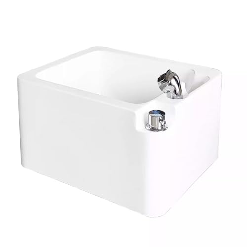 JHDXL Bañera de hidromasaje para pies de acrílico,