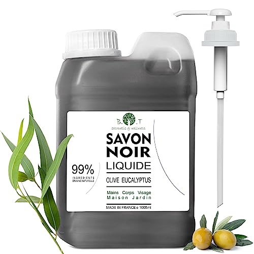 Jabón Negro 100% Natural Multiusos 1000 ml 1 L