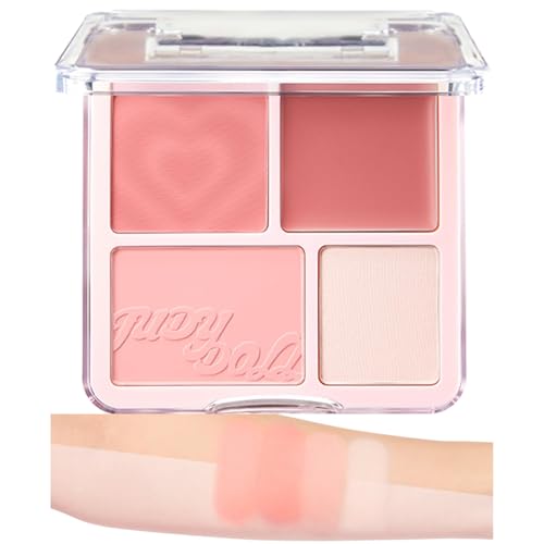 Judy Doll Paleta de Iluminador y Contorno 2 En 1,