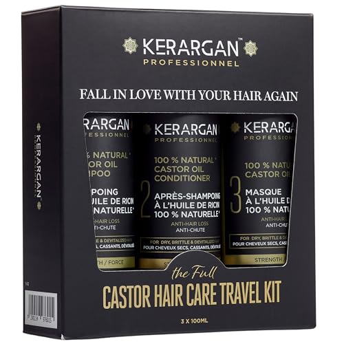 Kerargan - Kit de Viaje Anti-Caída con Aceite de