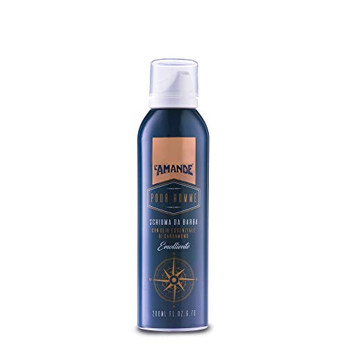 L'AMANDE Pour Homme - Espuma de afeitar de 100 ml,