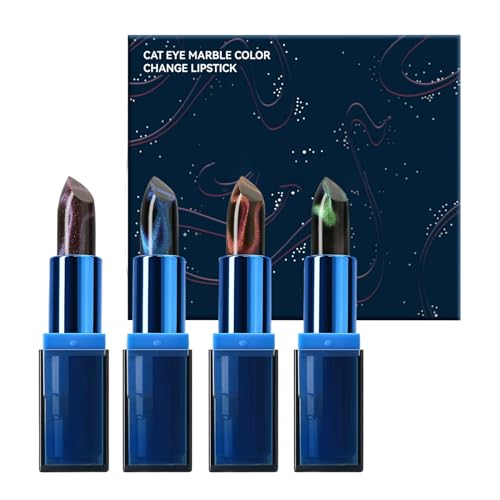Labial De Color Cambiante, Labial de 4 Tonalidades