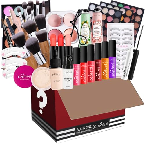 MKNZOME 32 Piezas Juego de Maquillaje profesional,
