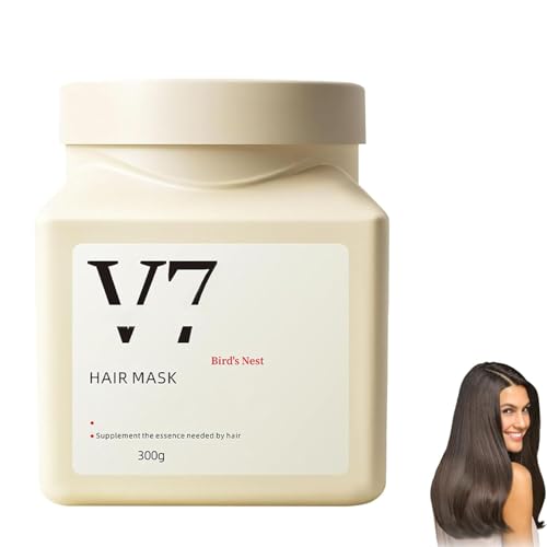 Mascarilla capilar hidratante de nido de pájaro,