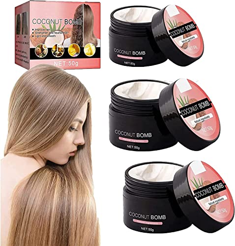 Mascarilla nutritiva para el cabello con bomba de