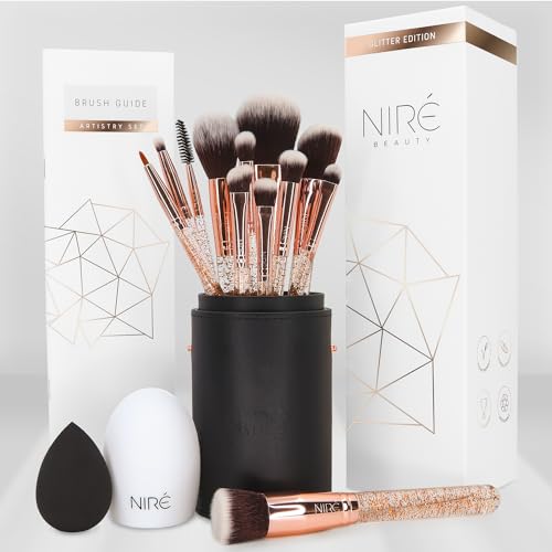 Niré Beauty Set de Brochas de Maquillaje