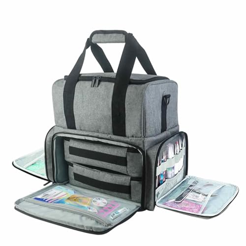Organizador de esmalte uñas | Caja y bolsa de