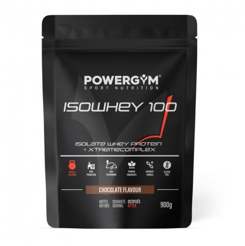 POWERGYM | Proteina ISOWHEY 100 Sabor Chocolate
