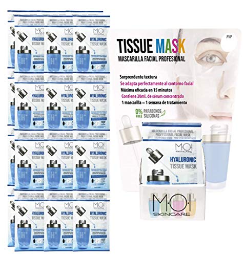 Pack 24 Mascarillas faciales Hyaluronic Tissue