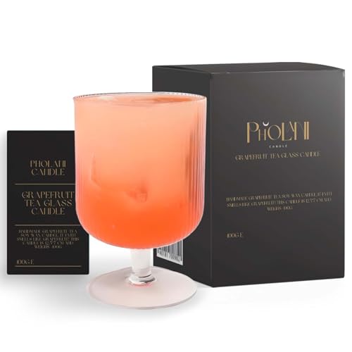 Pholani Candle Vela aromática de cera de soja de