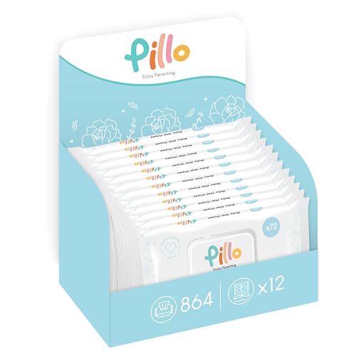 Pillo - Toallitas para bebé – 864 toallitas