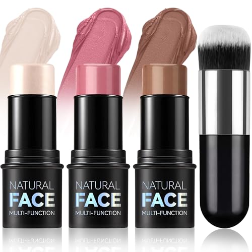 3 Piezas Varita de belleza de Contorno,