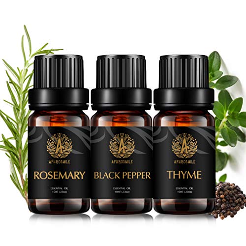Aromaterapia romero aceite esencial set para