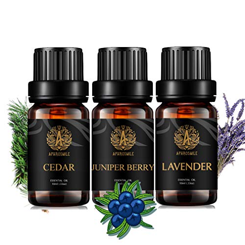 Aromaterapia Cedar aceite esencial set para