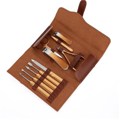 UOPYNE Juego de 10 Piezas de manicura y pedicura