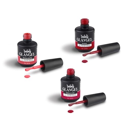 Valmy GlamGel Gel Polish UV/LED – Pack 3 Esmaltes