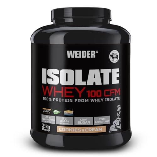 Weider Isolate Whey 100Cfm, 100% Aislado de