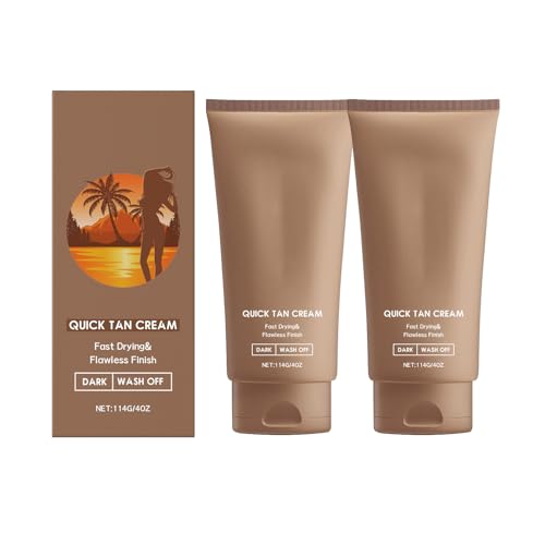 2 Piezas Crema Bronceadora Gradual, Natural