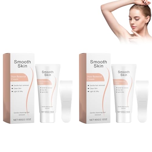 2 Piezas Crema Depilatoria Mujer, Hair Removal