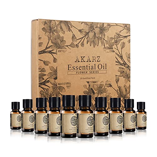 AKARZ Flower Series 10x10ML juegos de aceites