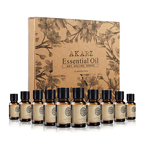 AKARZ Hots 10x10ML juegos de aceites esenciales