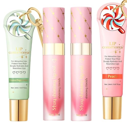 Acondicionador de labios y juego de aceite labial,