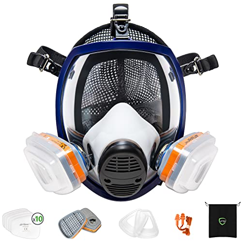 AirGearPro G-750 Máscara de Gas Completa Antipolvo